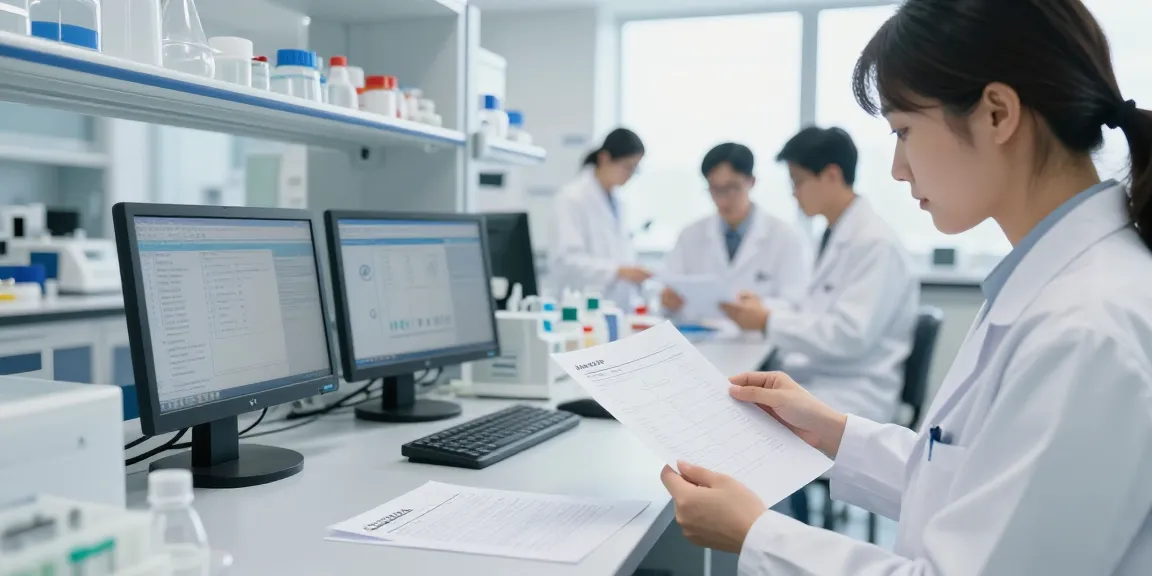 VLS-3RT research peptides analyzed in a modern lab by healthcare professionals.