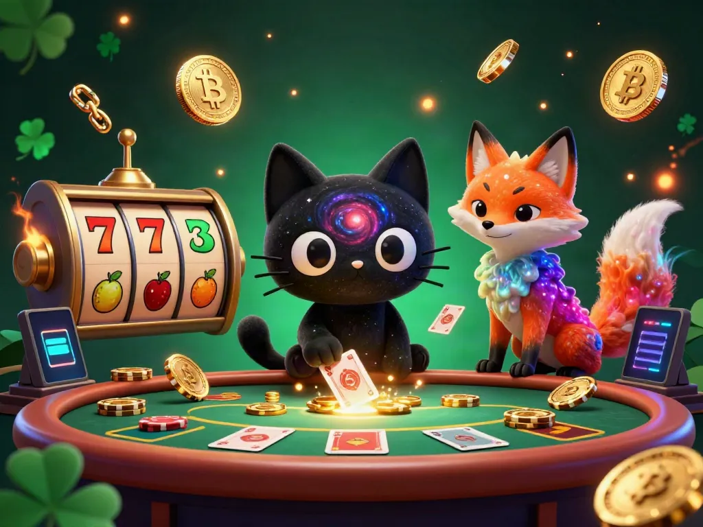 Experience the thrill of macaugg with a cosmic cat and vibrant slots at a dynamic casino.
