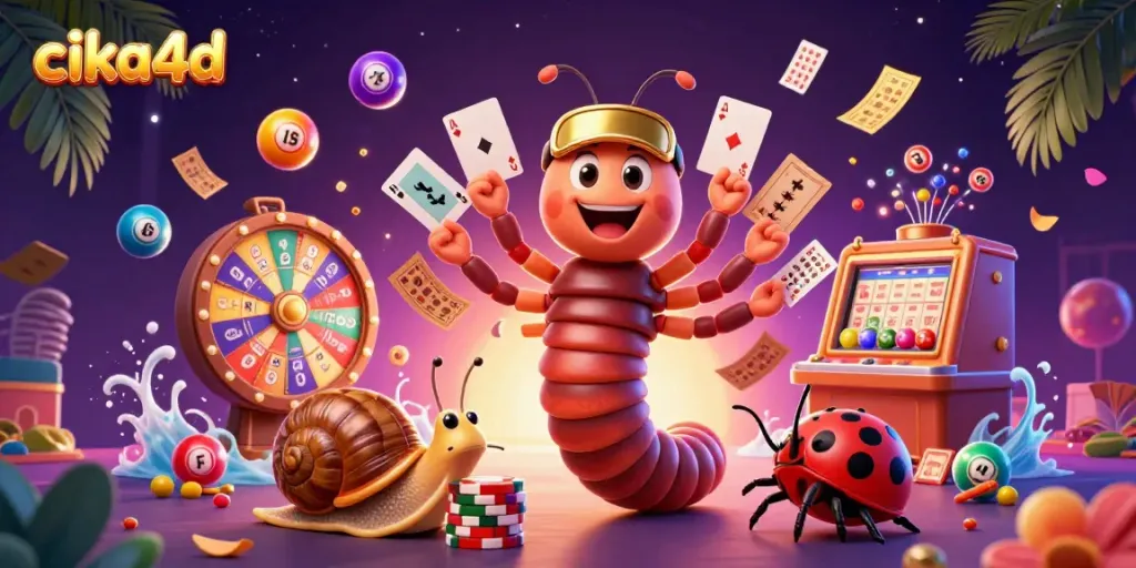 Experience thrilling gameplay with cika4d featuring vibrant characters in a lively casino atmosphere.
