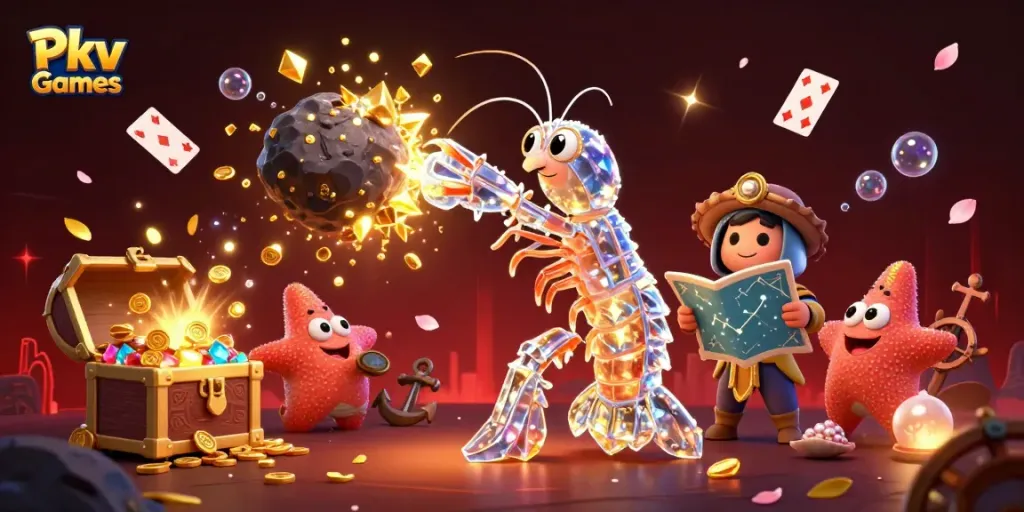 Experience winning moments with Pkv Games in this vivid, 3D illustration of a galactic samurai!