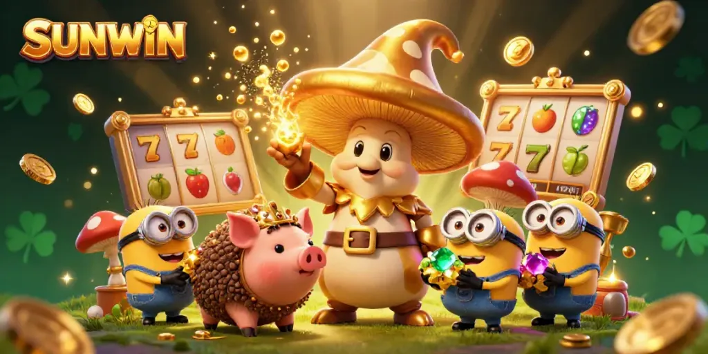 SUNWIN offers a vibrant online casino experience with golden wizard magic and treasure hunting.