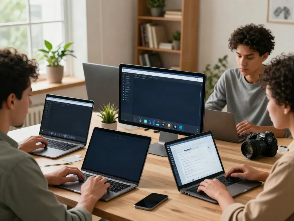 Explore the latest addresses with efficient tools in 2026, featuring a diverse group engaged online with devices.